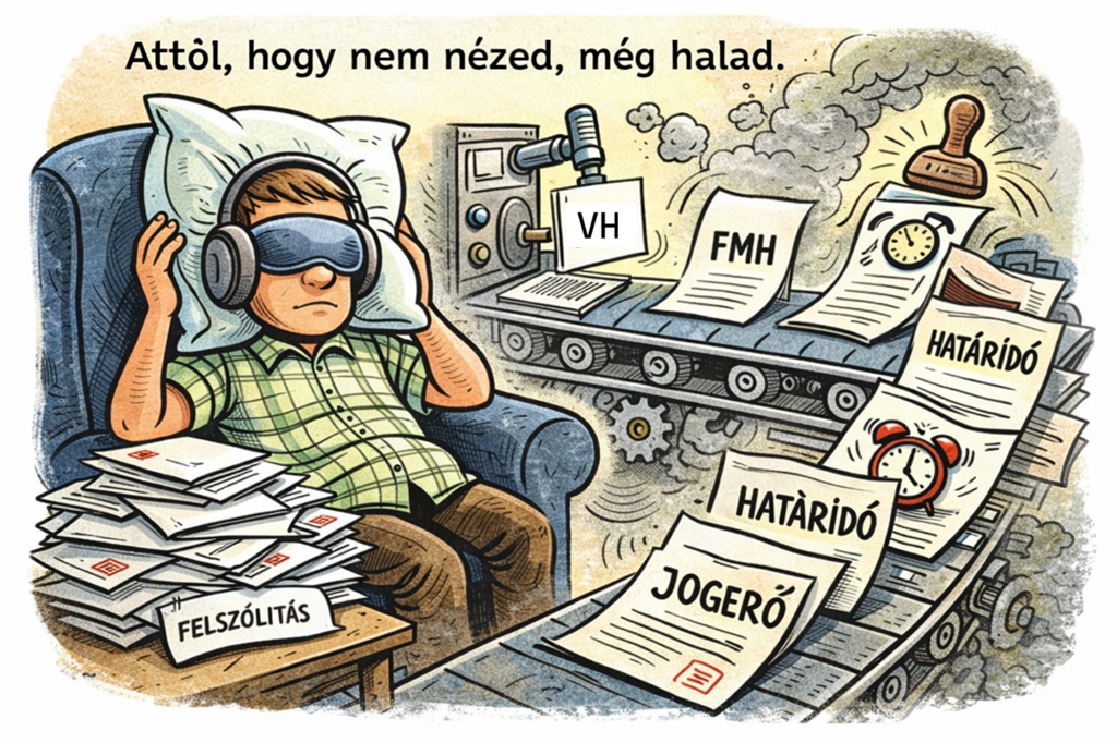 Attól, hogy nem nézed, még halad