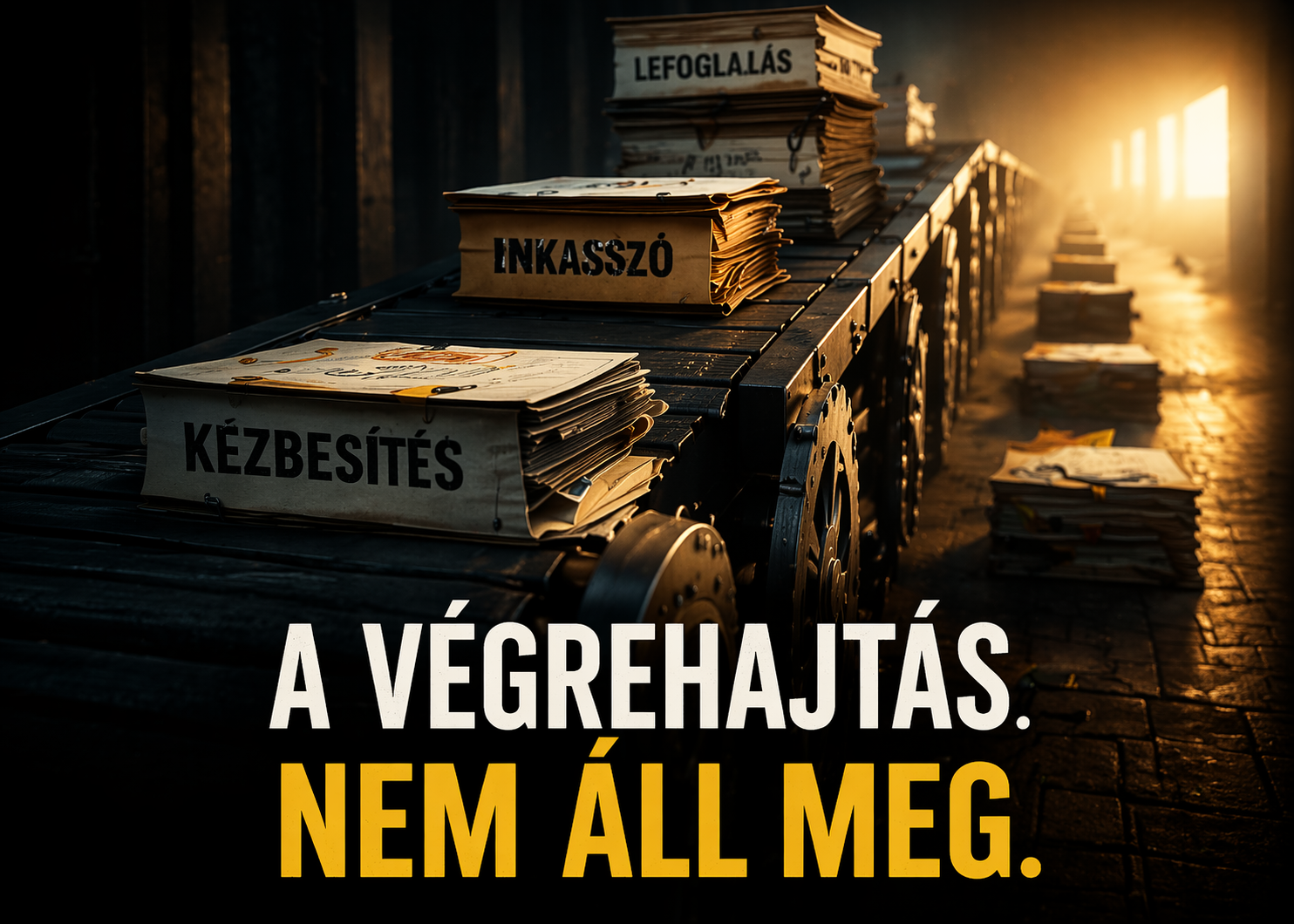 A végrehajtás nem áll meg